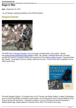 Dogs in War - dorothystewart.net