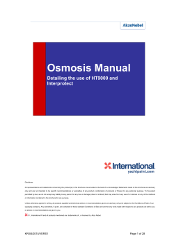 Osmosis Manual - Yachtpaint.com