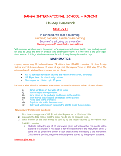 Class VII - Ganga International School