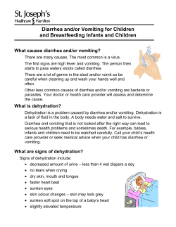 For children and breastfeeding infants and children