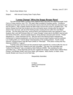 Sailing Regatta - Electric Boat Athletic Club