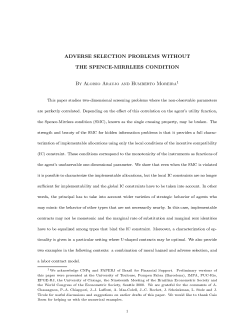 adverse selection problems without the spence0mirrlees condition