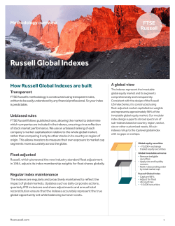 Russell Global Indexes