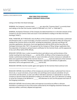 sample documentation