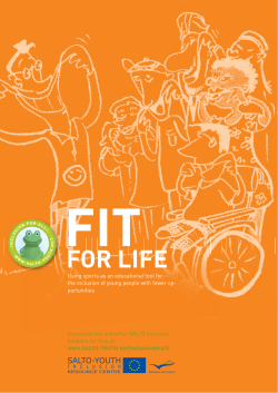 Fit for Life - Salto Youth