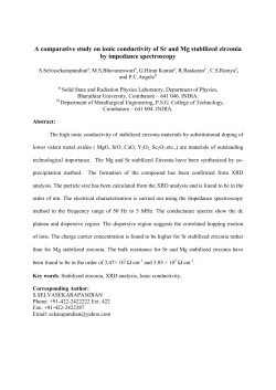 A comparative study on ionic conductivity of Sr and Mg
