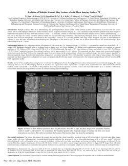 Evolution of Multiple Sclerosis Ring Lesions: a Serial Phase