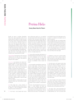 Petrina Hicks: Every Rose has its Thorn