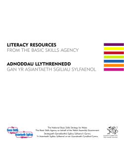 Bi-Ling Lit. Lflt 12pp - Learning and Skills Observatory for Wales