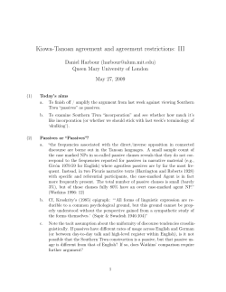 III - Personal Webspace for QMUL - Queen Mary University of London