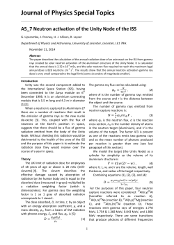 Title of PAPER - Department of Physics and Astronomy