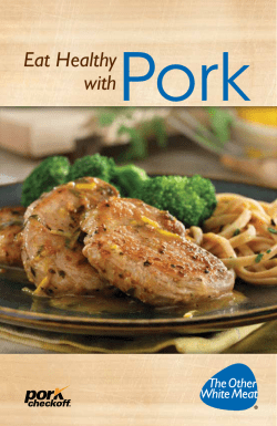 Eat Healthy withPork