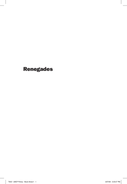 Front Matter and Chapter One