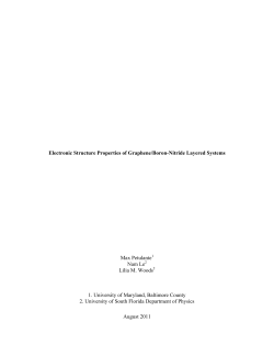 Electronic Structure Properties of Graphene/Boron
