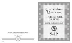 Curriculum Overview