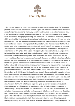 The Holy See