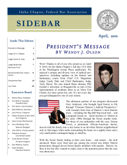 April 2010 - Federal Bar Association