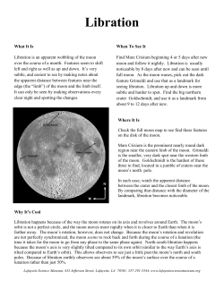Libration - Lafayette Science Museum