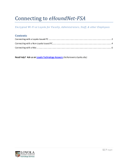 eHoundNet nstructions
