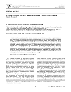 SPECIAL ARTICLE Four-Year Review of the Use
