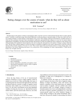 Rating changes over the course of meals: what do they tell us about