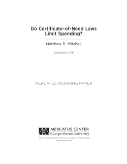 PDF - Mercatus Center