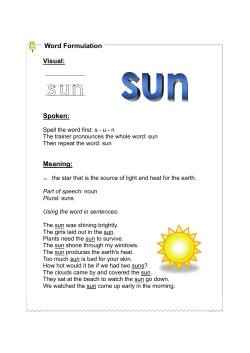 Spoken: Meaning - American Dyslexia Association