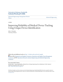Improving Reliability of Medical Device Tracking Using Unique