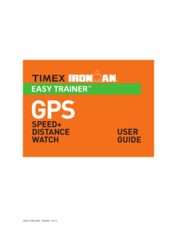EASY TRAINER GPS