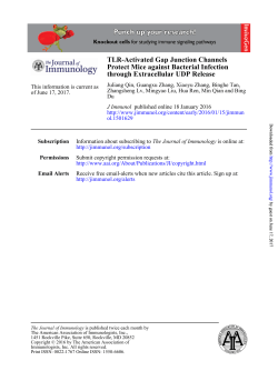 through Extracellular UDP Release Protect Mice against Bacterial