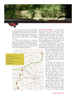 flint ridge - Ancient Ohio Trail