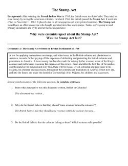 The Stamp Act - cloudfront.net