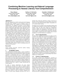 Proceedings Template