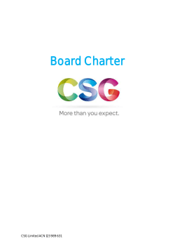 Board Charter