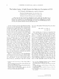 The Iodine Lamp: A Light Source for Selective