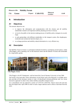 A Introduction - CIVITAS Initiative