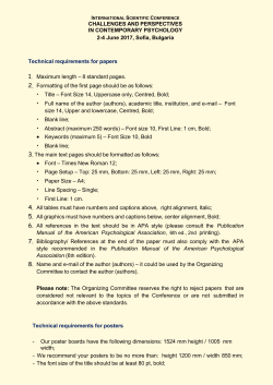 CHALLENGES AND PERSPECTIVES IN CONTEMPORARY