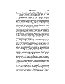 Portrait in Paradox, 1900-1950. By James C. Klotter.