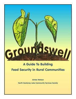 Groundswell: A Guide to Building Food Security in Rural Communities