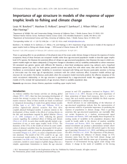Importance of age structure in models of the