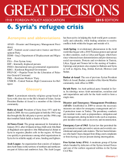 the glossary - Foreign Policy Association