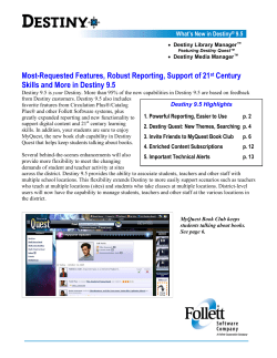 Most-Requested Features, Robust Reporting, Support of 21st