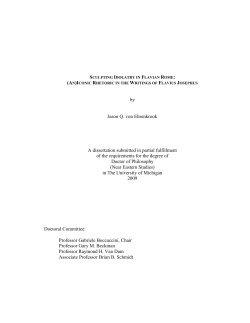 by Jason Q. von Ehrenkrook A dissertation submitted in