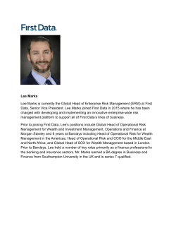 Lee Marks Lee Marks is currently the Global Head of