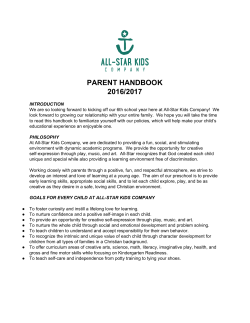 Parent Handbook - All