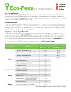 are coming to BC - Torbram Electric Supply