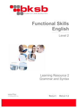 Functional Skills English - Adult Education in Gloucestershire