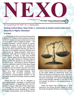 Finding Critical Mass: How Fisher v. University at Austin Could