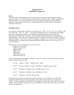 Experiment 22 - Roanoke College