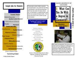 Cosmetic Chemist A Degree In Chemistry?